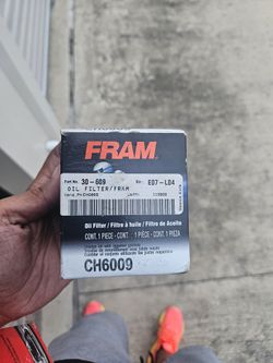 Engine Oil Filter Fram PH6018