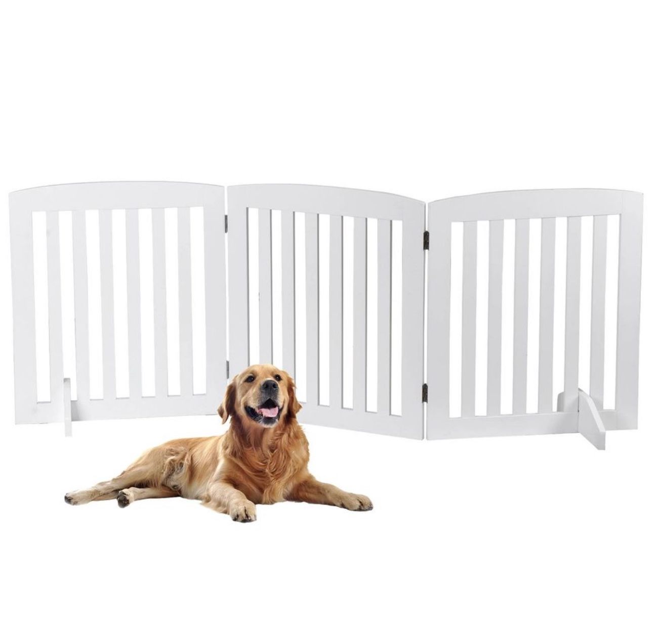ZENY 24 Inch Pet Dog Gate Panels for Dog Cat Baby