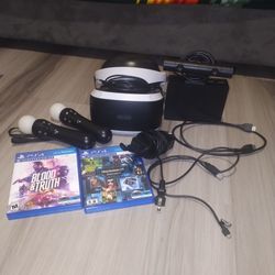 Playstation VR Set 2 Games 