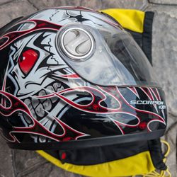 Scorpion eXo Full Helmet - Motorcycle or Racing - Large