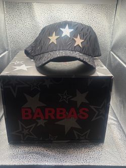EL BARBAS HATS X CT "ROCKSTAR" BLACK SNAPBACK HAT