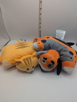 Pillow Pets Cat & Dog Plush Bundle 7" Stuffed Animals 2025