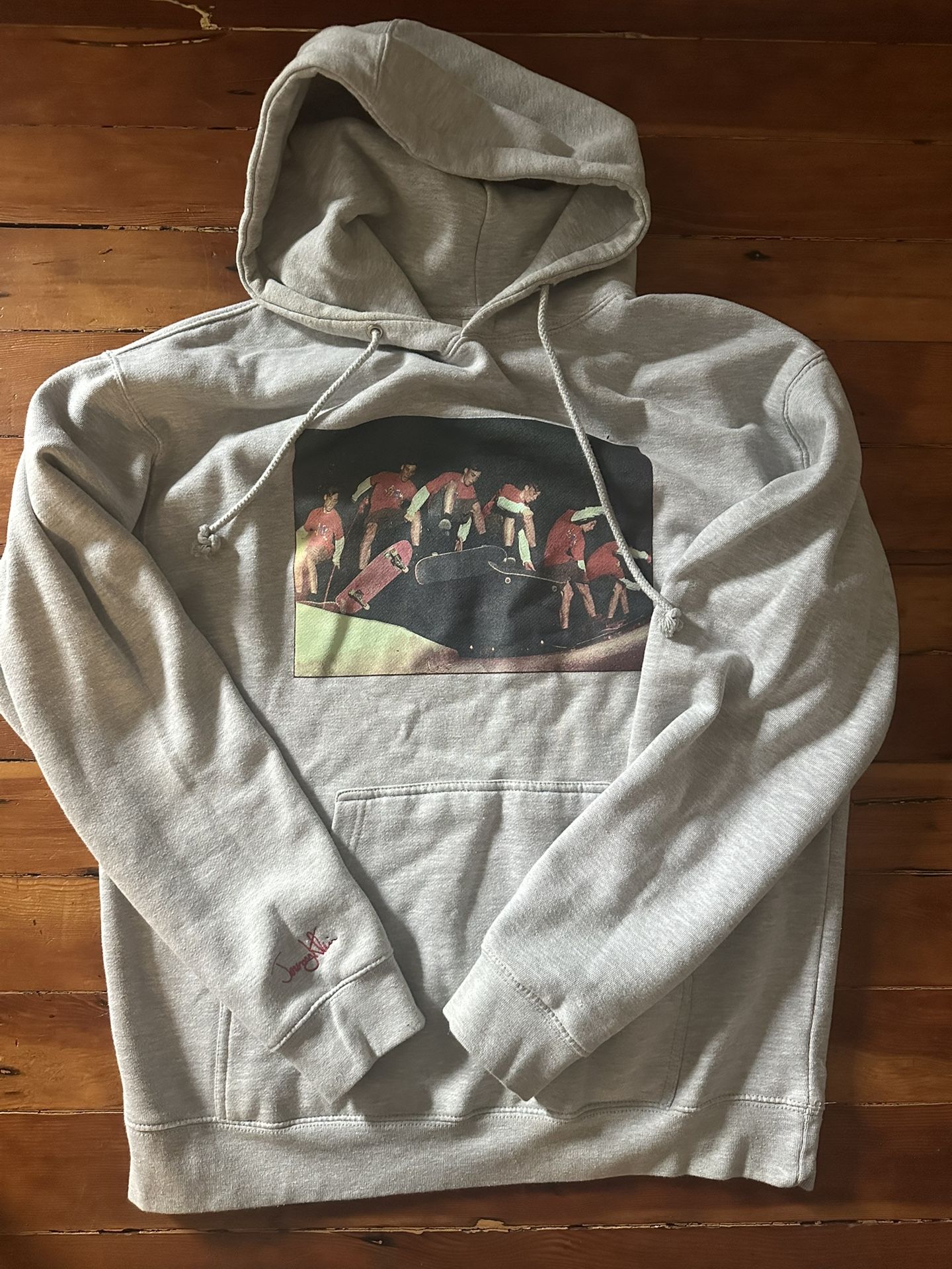JK Industries Skateboarding Fleece Hoodie Size Large