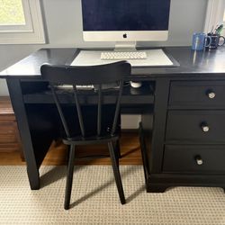 Desk and chair