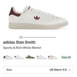 New) adidas Stan smith x sporty and rich