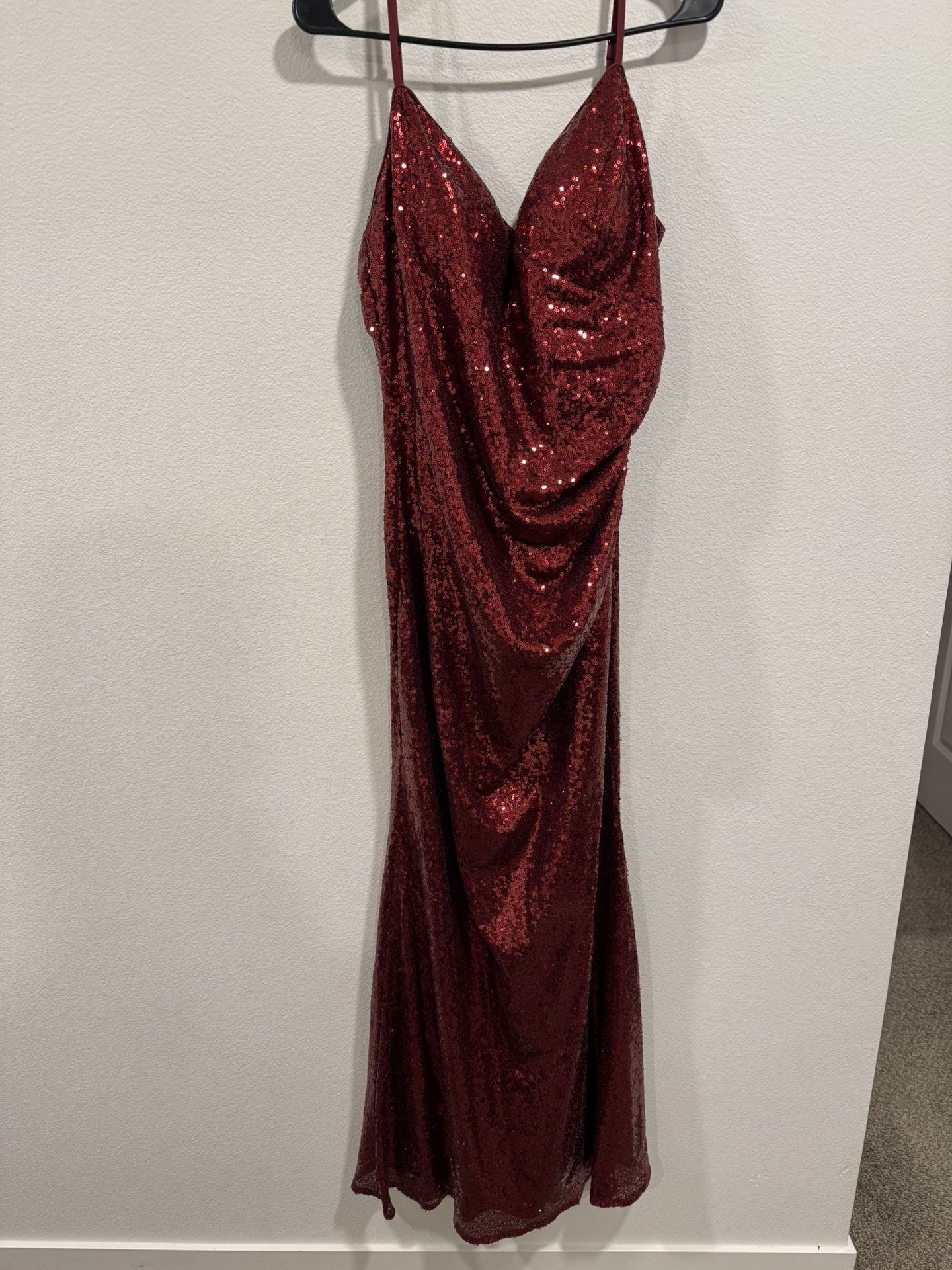 Ever Pretty - Red Sequence Dress