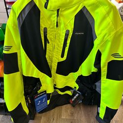 Olympia Motorcycle Jacket - 2 in 1 outer and inner jacket - Size 4XL