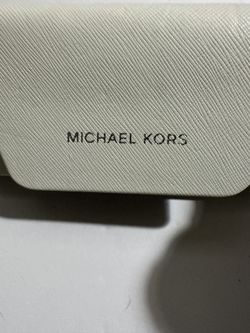 Michael Kors Authentic Sunglasses Protective Case White 