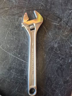 Craftsman adjustable wrench 12"