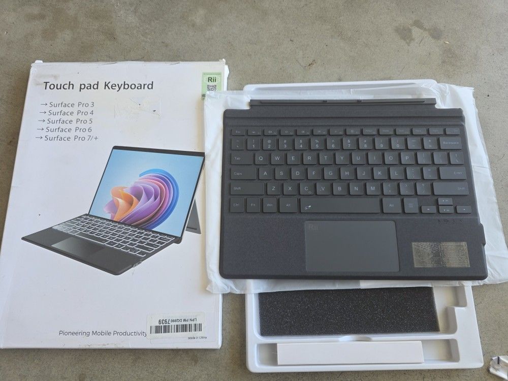 Touch pad Keyboard
Surface Pro3 Surface Pro4 K Surface Pro5 Surface Pro6 Surface Pro7/+