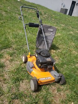 Yardking self propelled lawn mower hotsell