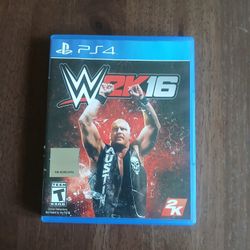 WWE 2K16 PS4