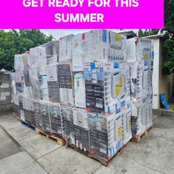 AIR CONDITIONER PORTABLE TOSHIBA NEW IN BOX,6000 BTU FOR ROOM 250 SQ FT,3IN1 COMES WITH ALL ACCESSORIES GET READY FOR THIS SUMMER FOR ANY QUESTION TEX