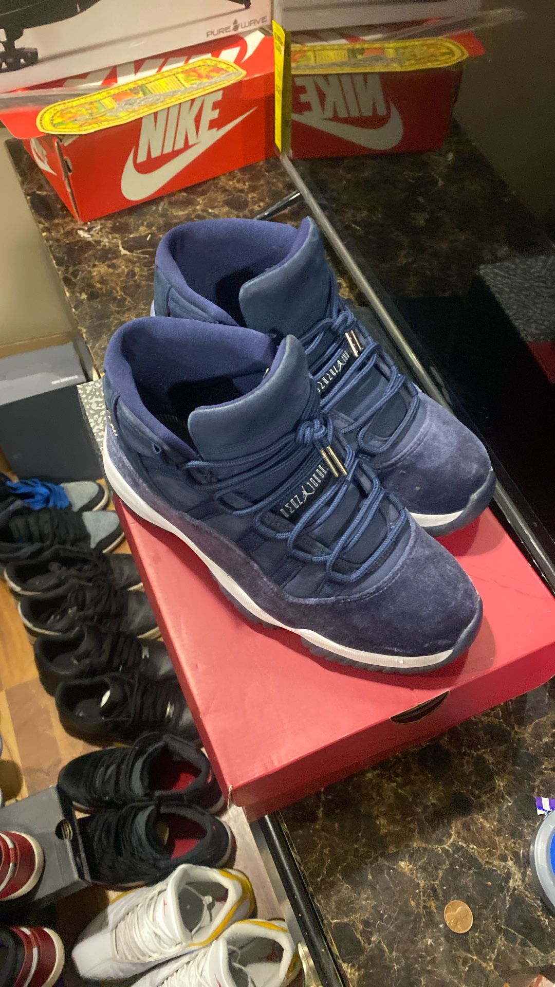 Velvet Jordan 11S