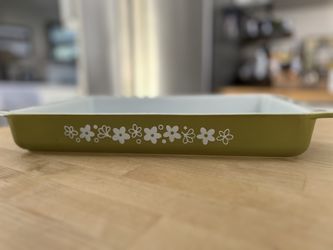 Pyrex Crazy Daisy/Spring Blossom Pattern 933 Lasagna Pan