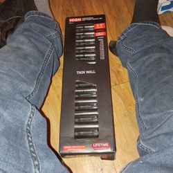 icon thin wall deep impact sockets