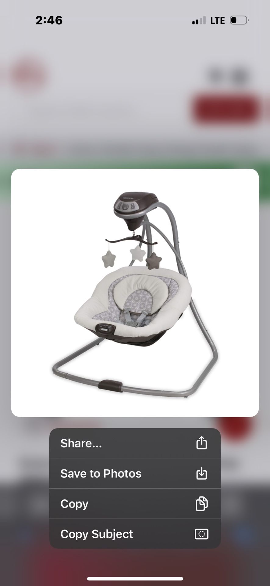 Graco Simple Sway Swing Simple Sway Abbington
