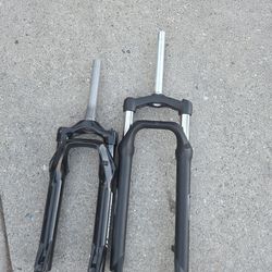 Front suspension forks for bikes