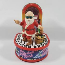 Endesco Vintage Animated Jingle Bell Rock Music Box