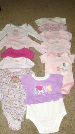 Baby girl onesies