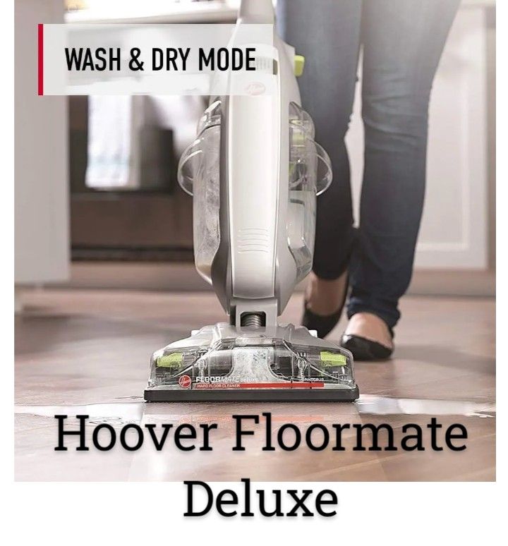 HOOVER FLOORMATE DELUXE HARD FLOOR CLEANER (Mop & Dry)
