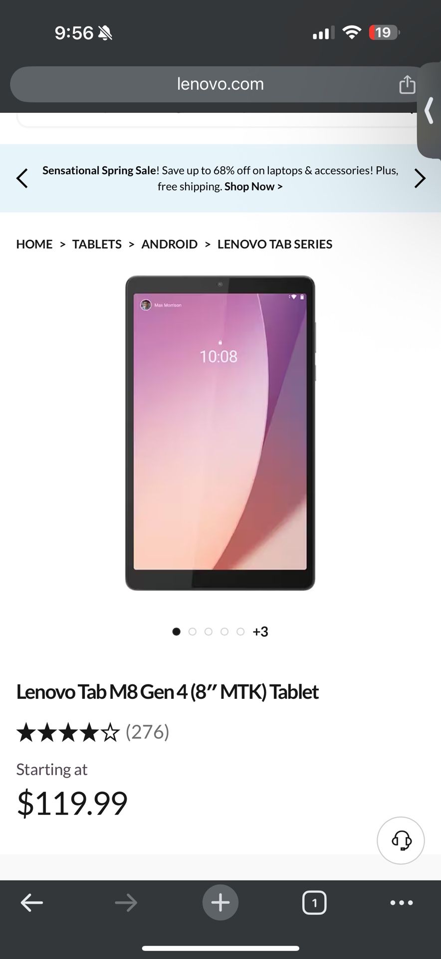 Lenovo Tab M8 Brand New