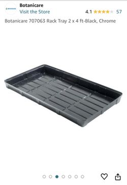 Large 4 Foot Long Black Microgreen Propagation Tray IGardening 