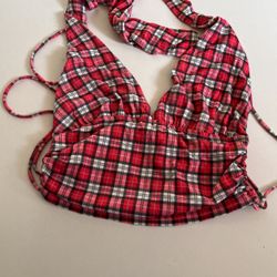 Medium size bikini blouse