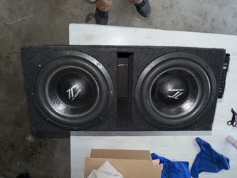 Dual 12” Majestic Subwoofer Setup – $300 OBO