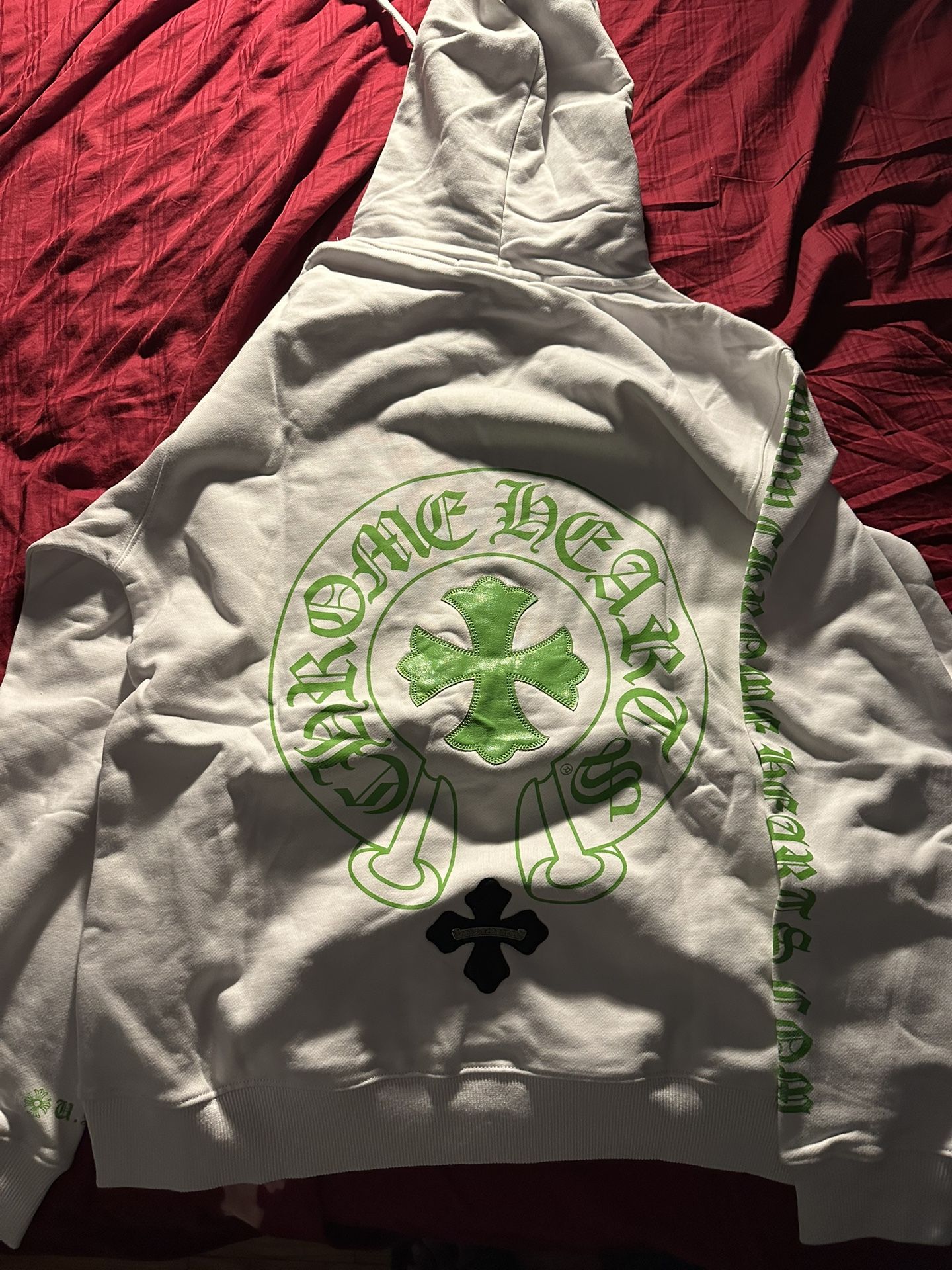 Chrome Hearts Hoodie - White/Green