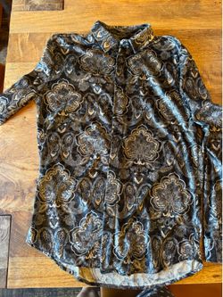 Zara velvet long sleeve