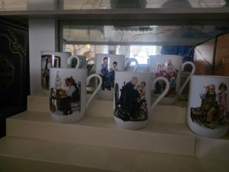 Normal Rockwell Collection Mugs