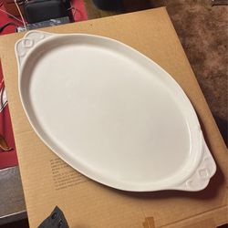 El Camino Products Holiday | Vintage Turkey Platter Serving Dish | Color: White | Size: Os | Hippototamus's Closet