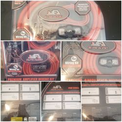 Elite Audio Amp Kits 0, 4, and 8 guage
