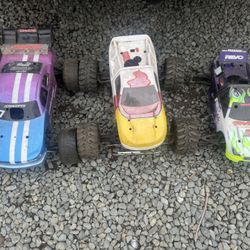 Rc Cars All 3 For Parts $$$$300 Or Best Offer 