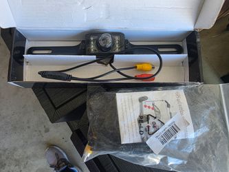 Rear view camera + wireless transmitter