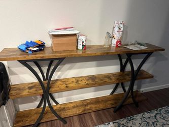 Entry Table 71” long 53.5” tall
