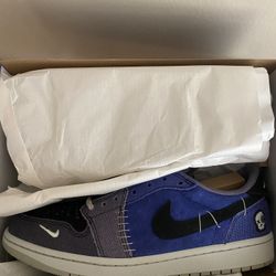 New Jordan 1 Retro Low OG Zion Williamson Voodoo Alternative Men Size 10.5