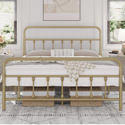 New Queen Size Bed Frame  Victorian Style 