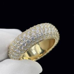 VVS Moissanite Ring (Passes Diamond Tester)