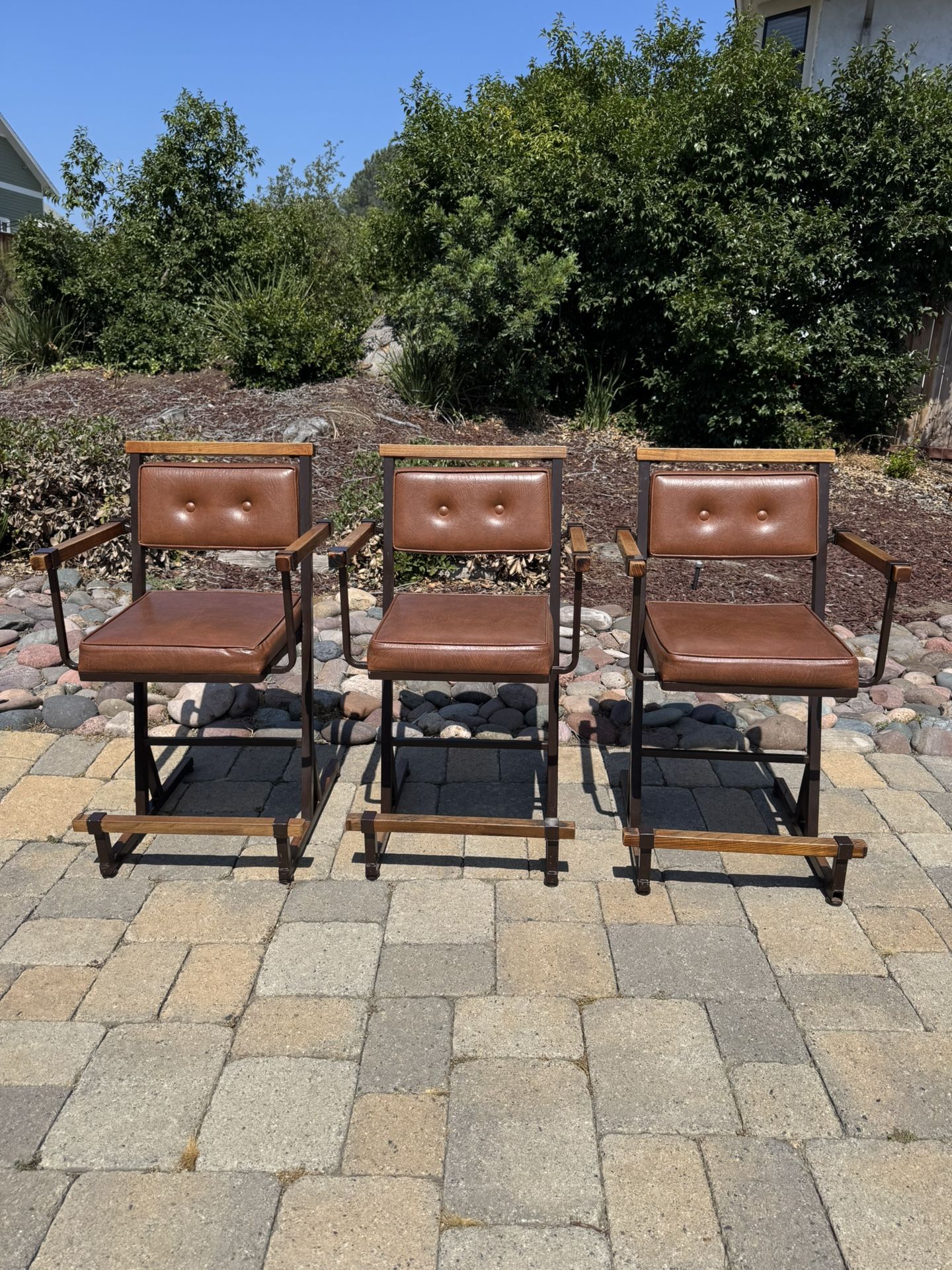 Mid Century Bar Stools