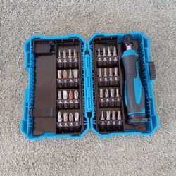 Screwdriver Multitool with 32 different tips and storage case unbranded