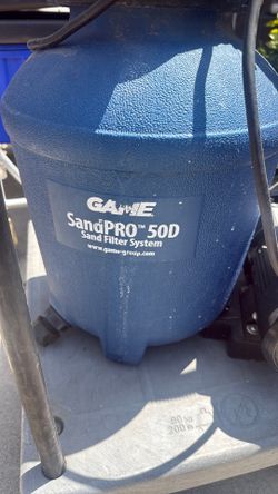 Pool sand filter