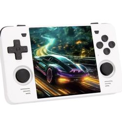 RGB30 Handheld Game Console Built-in 30,000 Games, 4-Inch HD RK3566 CPU Retro Arcade Portable Video Game Consoles for Kids Adults, 5G WiFi 