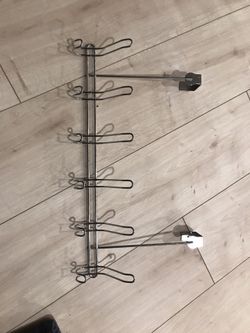 Over the door hooks and wall key and mail organizer