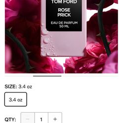 TOM FORD perfume.   ROSE PRICK