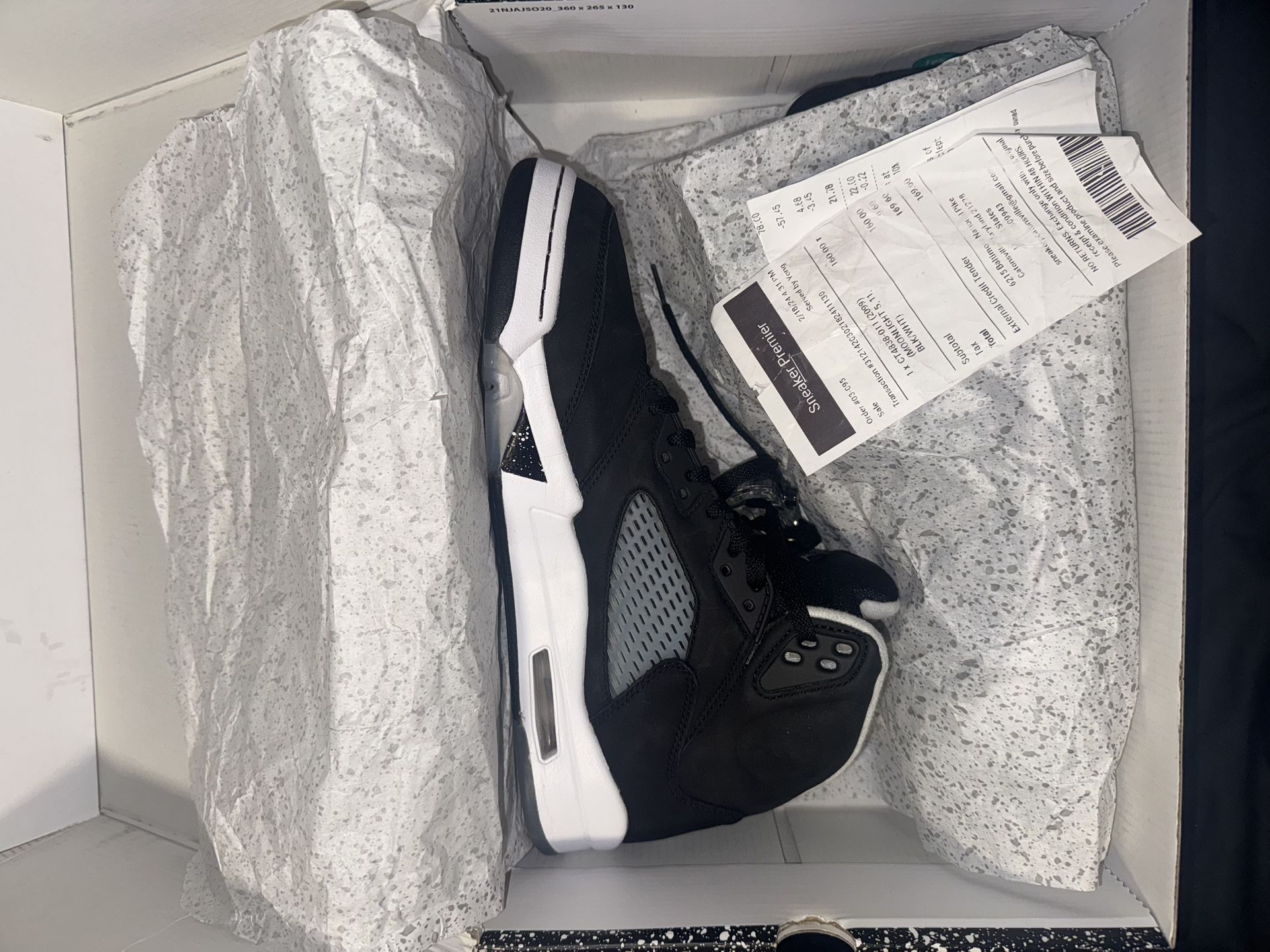 Air Jordan 5 Oreos Size 11