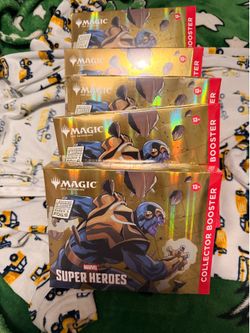 Magic the gathering MARVEL SUPER HEROS collector omega pack