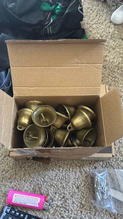 Brass Metal Craft Bells Bulk Lot