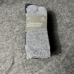 Alpine Hiking Socks 4 Pack Large Men’s Muli Color Brand New 